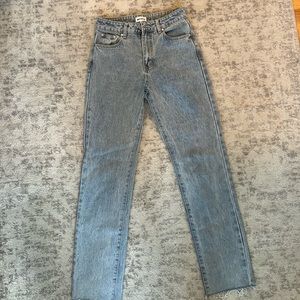 Superdown Revolve straight leg jeans